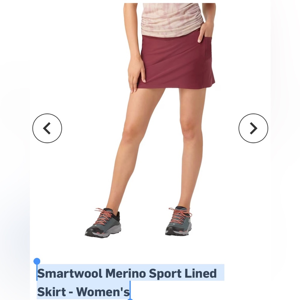 Smartwool Merino Sport Lined Skirt